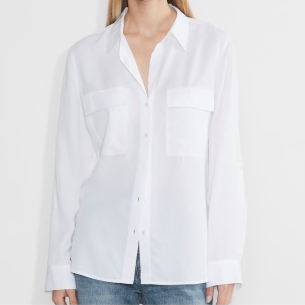 aritzia babaton utility shirt